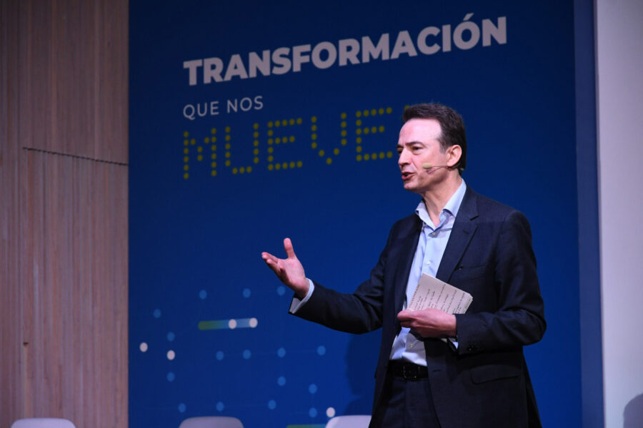 Arturo Gonzalo en la presentación del nuevo Plan de Transformación Digital